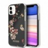 CG MOBILE Protector Guess Flower Negro iPhone 11