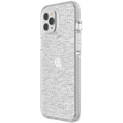 Prodigee Superstar Funda iPhone 12 / iPhone 12 Pro Case Glitter Brillos (Transparente)
