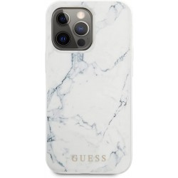 PROTECTOR GUESS MARMOL BLANCO IPHONE 13 PRO MAX