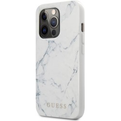 PROTECTOR GUESS MARMOL BLANCO IPHONE 13 PRO