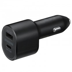 CAR CHARGER DUO USB A TO USB C PORT 45W & 15W