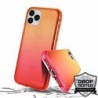 Prodigee [Safetee Flow Passion para iPhone 11 Pro MAX] Funda Protectora Multicolor De Tonos Difuminados Color Naranja Rosa con G