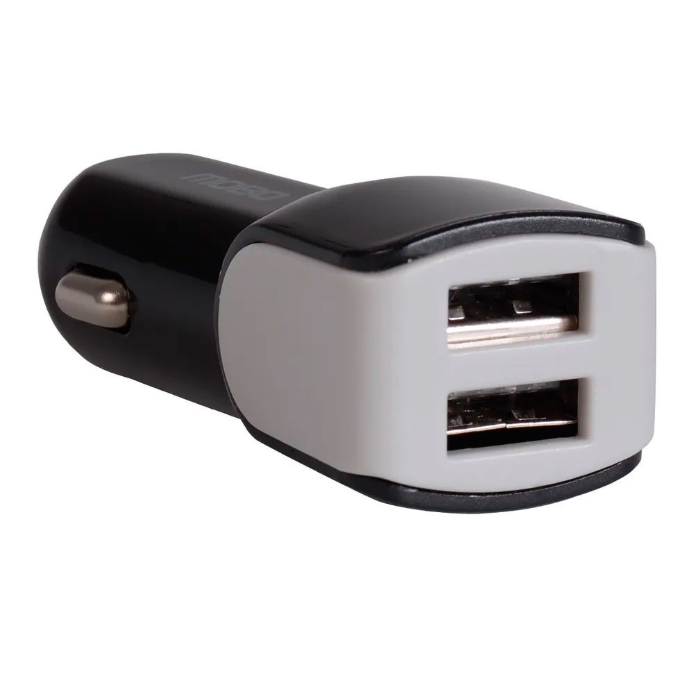 Cargador para auto MOBO 2 puertos USB