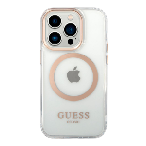 PROTECTOR HC MAGSAFE METAL OUTLINE GOLD IPHONE 15 PRO