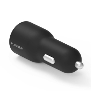 Cargador Auto Plug In PUREGEAR 42W dual USB-C USB-A SIN CABLE