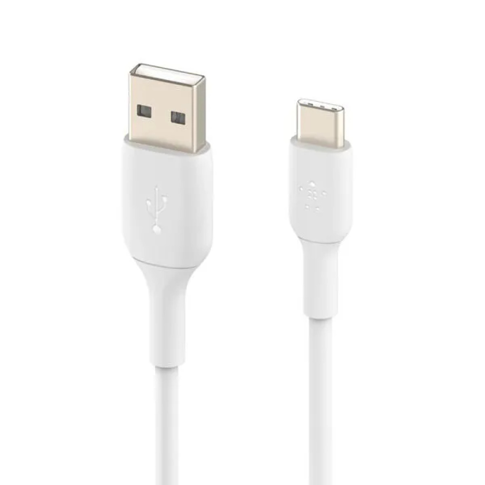 CABLE BELKIN USB-A A TIPO C BLANCO 1M