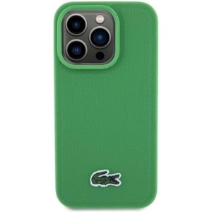 PROTECTOR LACOSTE MAGSAFE ICONIC VERDE IPHONE 15 PRO MAX