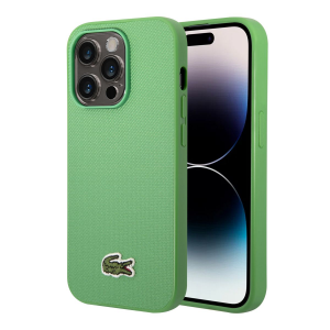 PROTECTOR LACOSTE MAGSAFE ICONIC VERDE IPHONE 14 PRO MAX