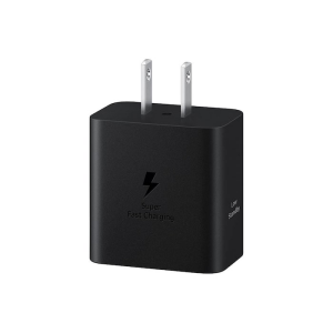 CARGADOR DE PARED SAMSUNG 1 PUERTO TIPO C NEGRO 45W CON CABLE