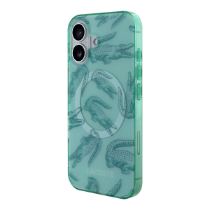 PROTECTOR LACOSTE MAGSAFE ALLIGATOR VERDE IPHONE 16