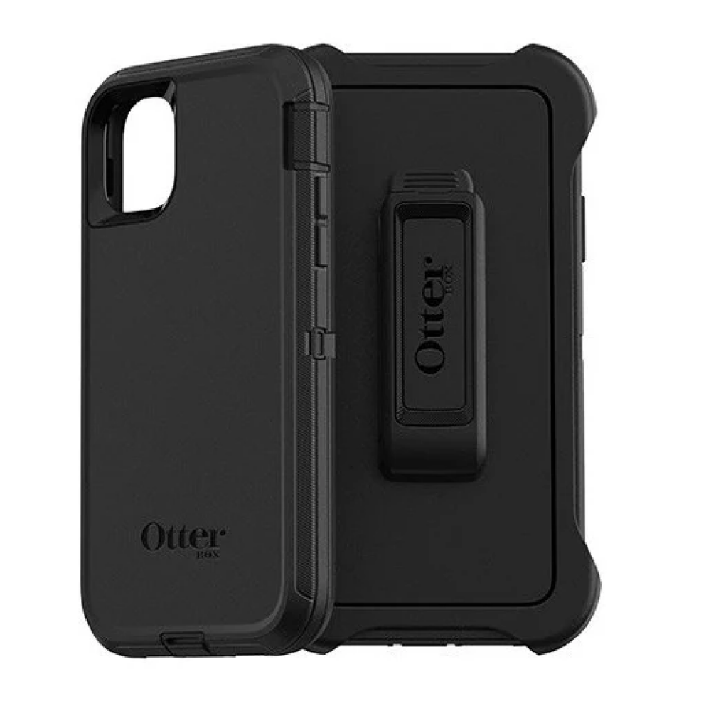PROTECTOR OTTER BOX DEFENDER NEGRO IPHONE 11 6.1"