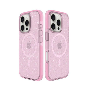 Funda PRODIGEE SuperStar Mag para iPhone 16 PRO MAX Rosa Brillos