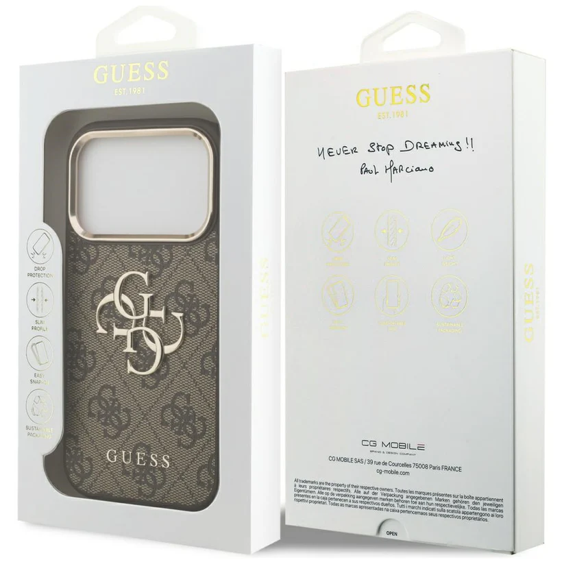husa-pentru-apple-iphone-17-pro-guess-big-4g-logo-classic-maro-aurie-175879299453