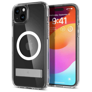 Funda SPIGEN Slim Armor MagFit para iPhone 15 Transparente
