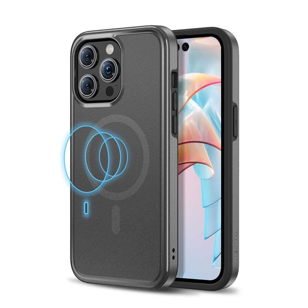 Funda MYBAT Fuse con MagSafe para iPhone 15 PRO MAX - Negra