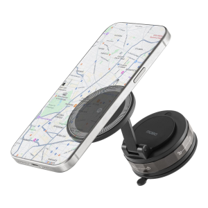 PORTA TELEFONO MOBO REEVA DE SUCCION MAGSAFE NEGRO