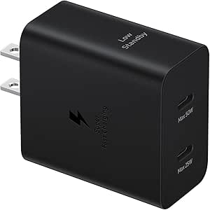 POWER ADAPTER DUO 50W USB - C CON CABLE C TO C ( 5A /1.8M )