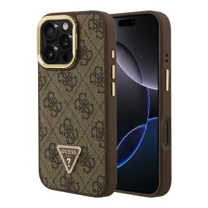 PROTECTOR GUESS TRIANGLE STAND MAGSAFE CAFE IPHONE 16 PRO MAX