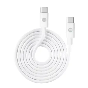 CABLE MOBO NODE TIPO C A TIPO C BLANCO 1M 60W